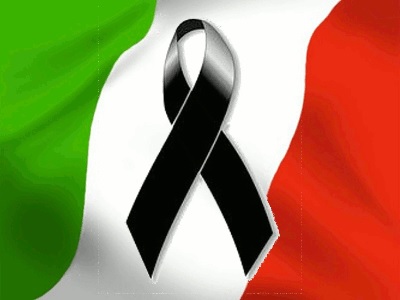 PROCLAMAZIONE LUTTO CITTADINO PER LA TRAGICA SCOMPARSA DEL CONSIGLIERE COMUNALE DOTT. LUIGI DE CRISTOFARO